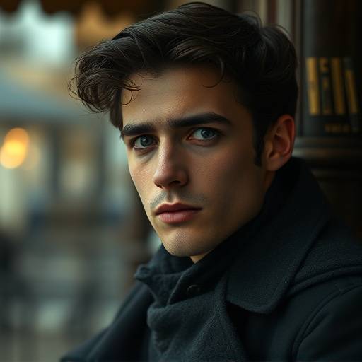 Photo de Julien Moreau, acteur jouant le rôle d'Antoine dans 'Amour à Paris'