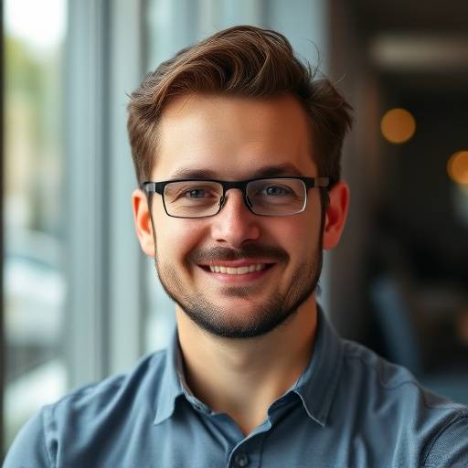 Photo de profil de Julien Martin, acteur incarnant l'Analyste Informatique Thomas Lefèvre.