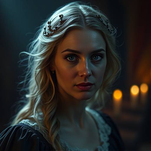 Photo de Sophie Dubois, actrice incarnant Jeanne.